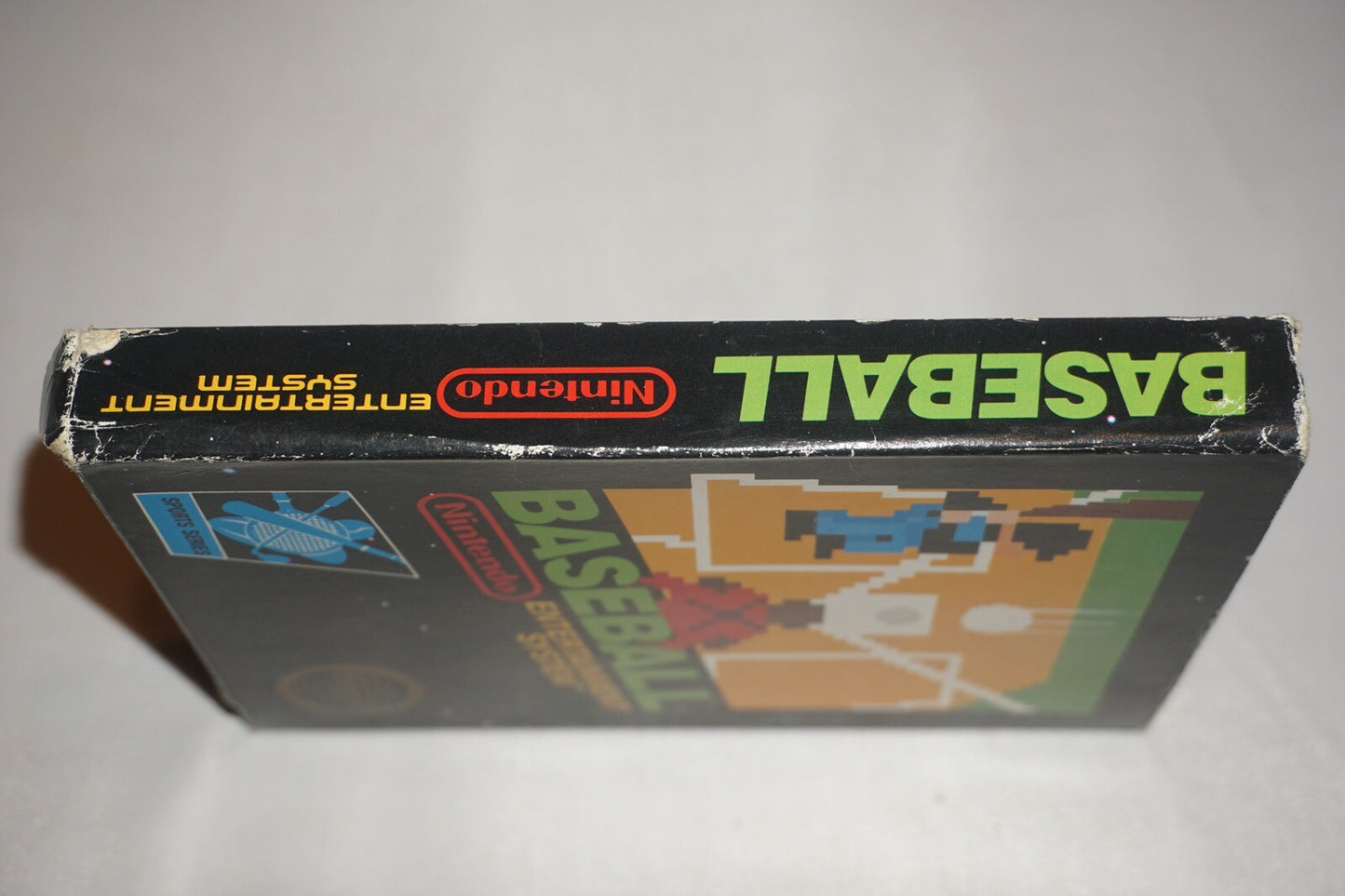 Baseball HANGTAB (Nintendo NES) Complete in Box CIB #3