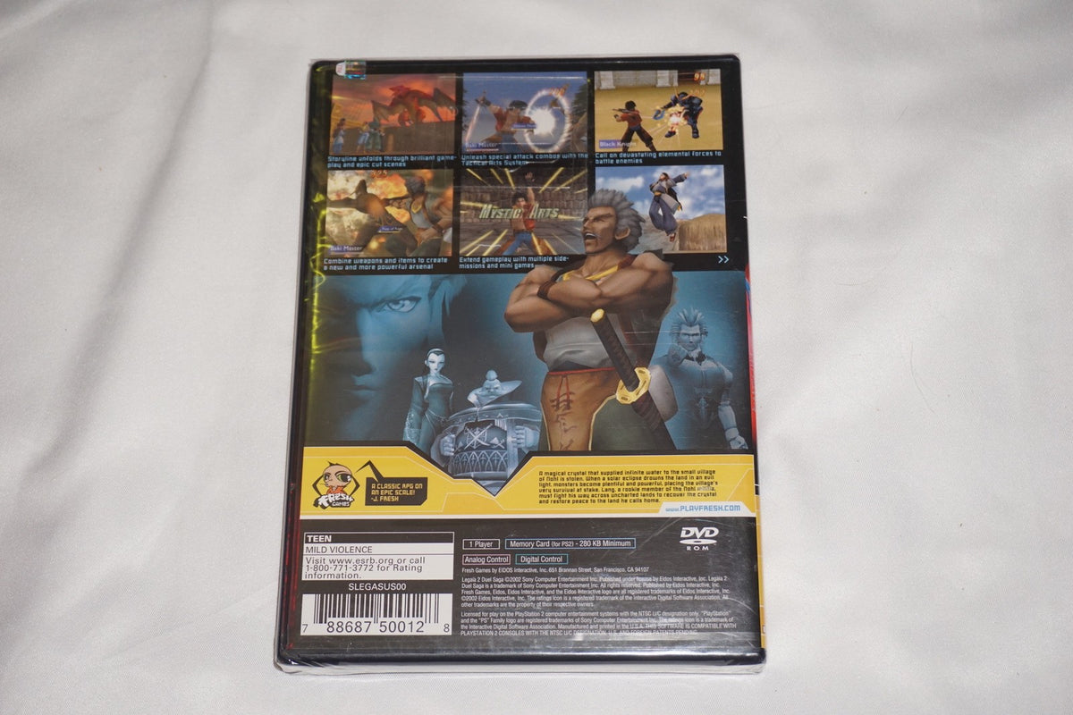Legaia 2 Duel Saga (Sony Playstation 2 ps2) NEW Sealed