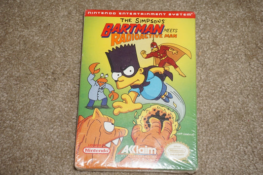 Simpsons Bartman Meets Radioactive Man (Nintendo NES) NEW Factory Sealed