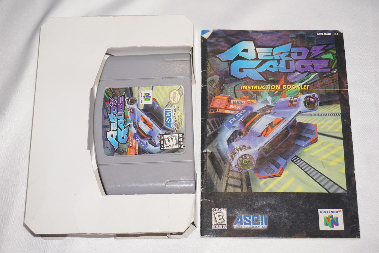 Aero Gauge (Nintendo 64 N64) Complete in Box CIB