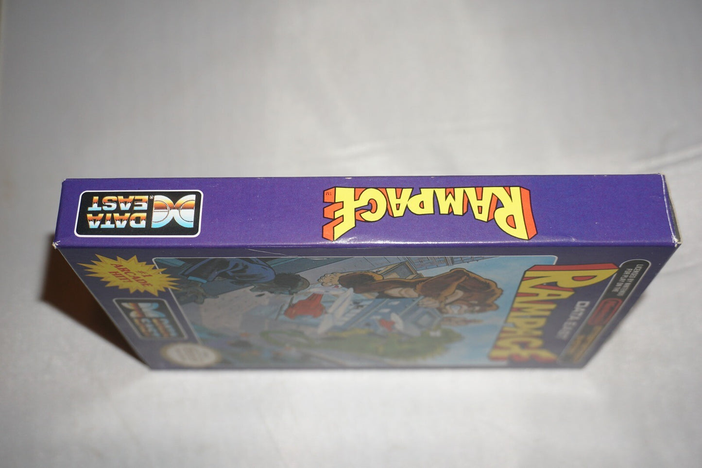 Rampage Oval (Nintendo NES) Complete in Box CIB Near Mint #1