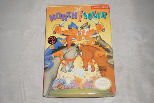 North & South (Nintendo NES) Complete in Box CIB