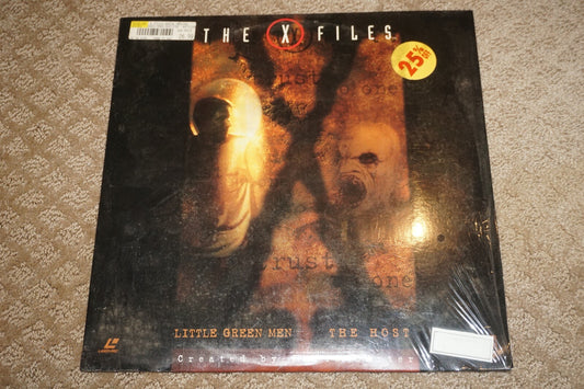 X Files Laserdisc Eps 2X01 Little Green Men & 2X02 Host NEW Sealed