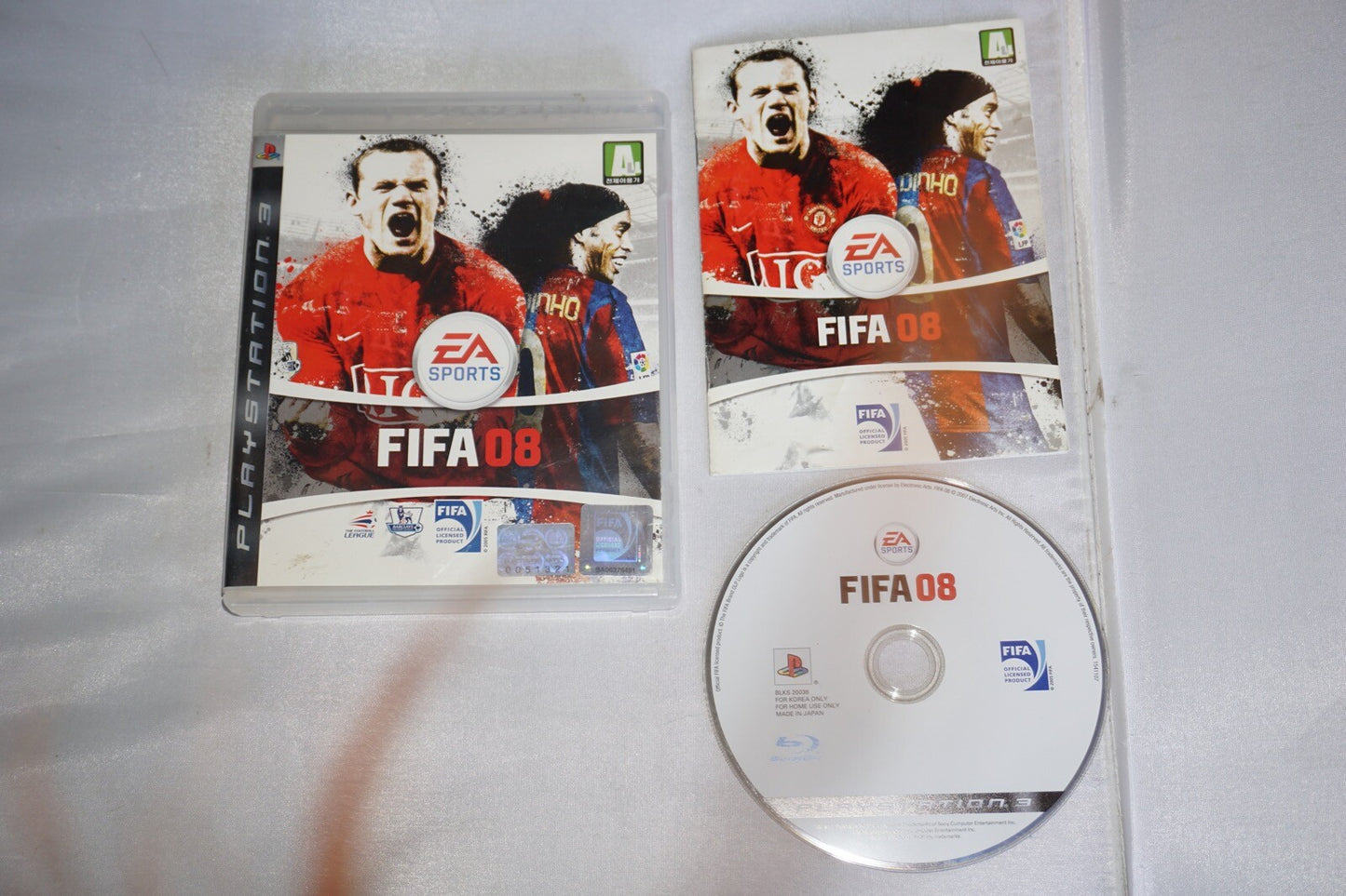 Fifa 08 (Sony Playstation 3 ps3) Complete KOREAN Import