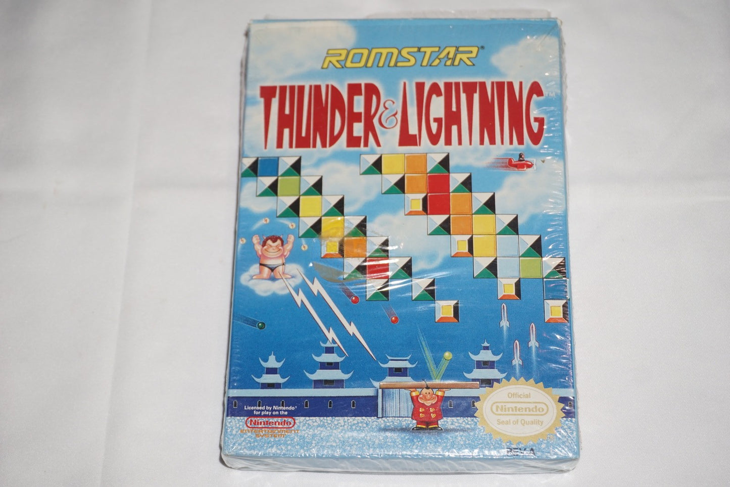 Thunder & Lightning (Nintendo NES) Complete in Box CIB