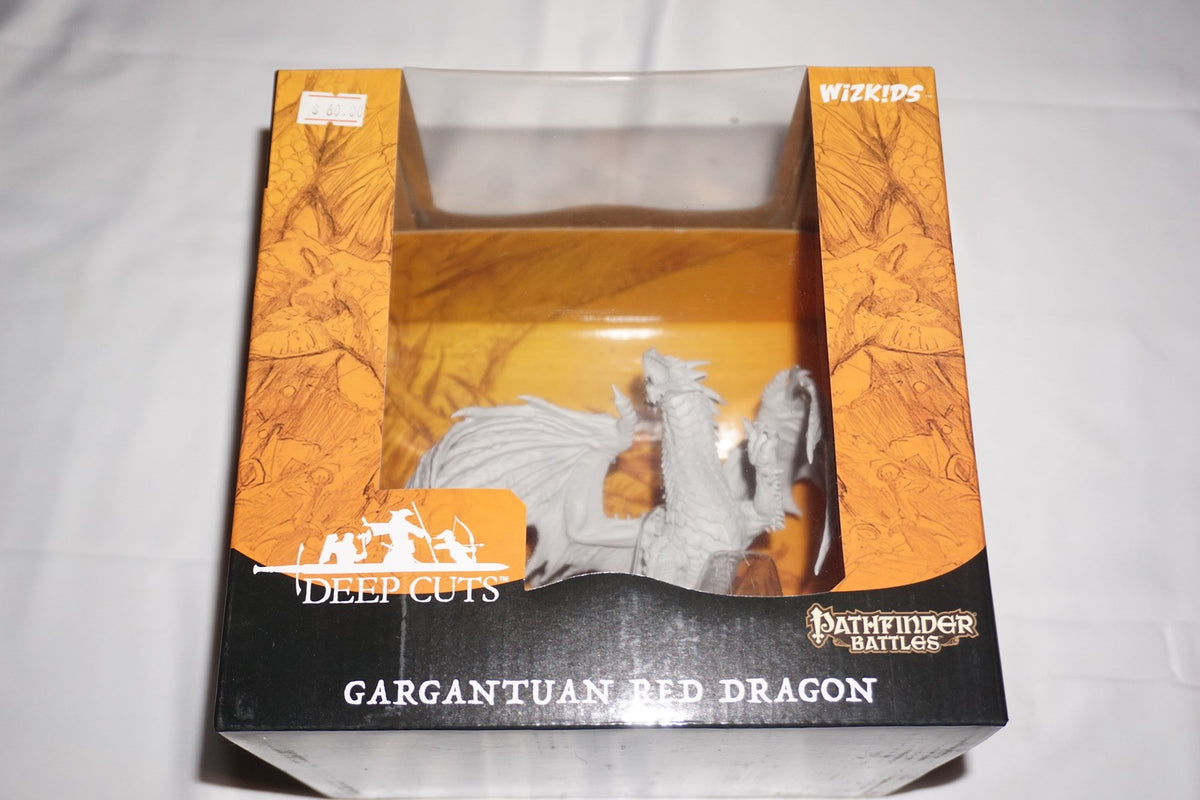 Pathfinder Battles Gargantuan Red Dragon Unpainted NEW