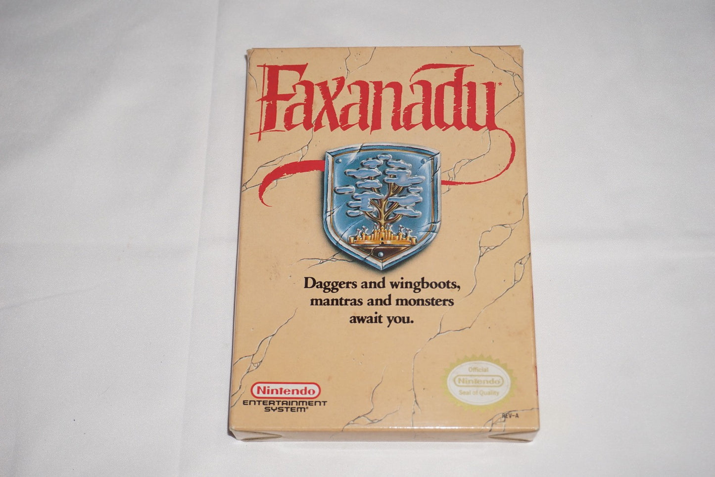 Faxanadu (Nintendo NES) Complete in Box CIB