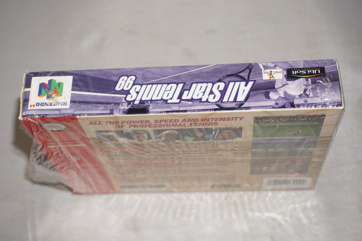 All Star Tennis 99 (Nintendo 64 N64) Complete in Box CIB