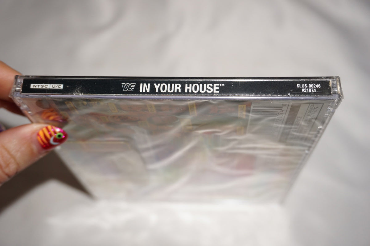 WWF In Your House WWE (Sony Playstation 1 ps1) NEW Sealed