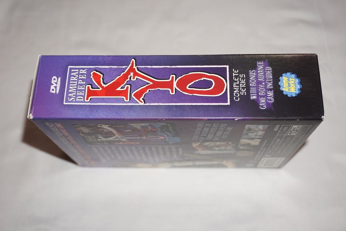 Samurai Deeper Kyo (Nintendo Game Boy Advance GBA) NEW Sealed w/ DVD Bundle