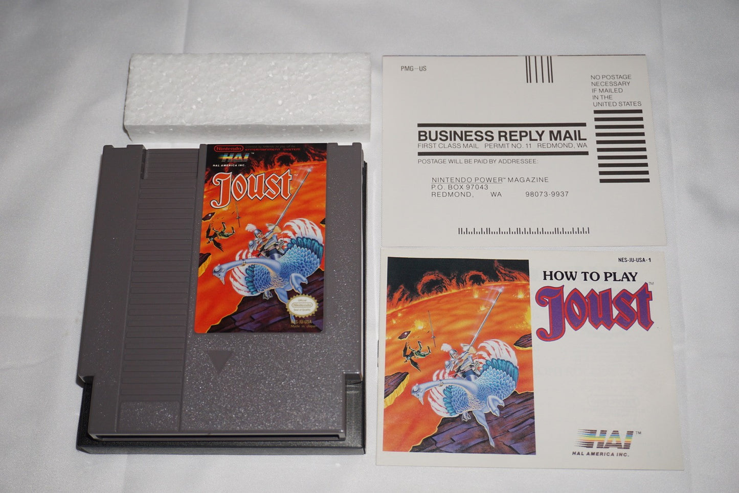 Joust Oval (Nintendo NES) Complete in Box CIB
