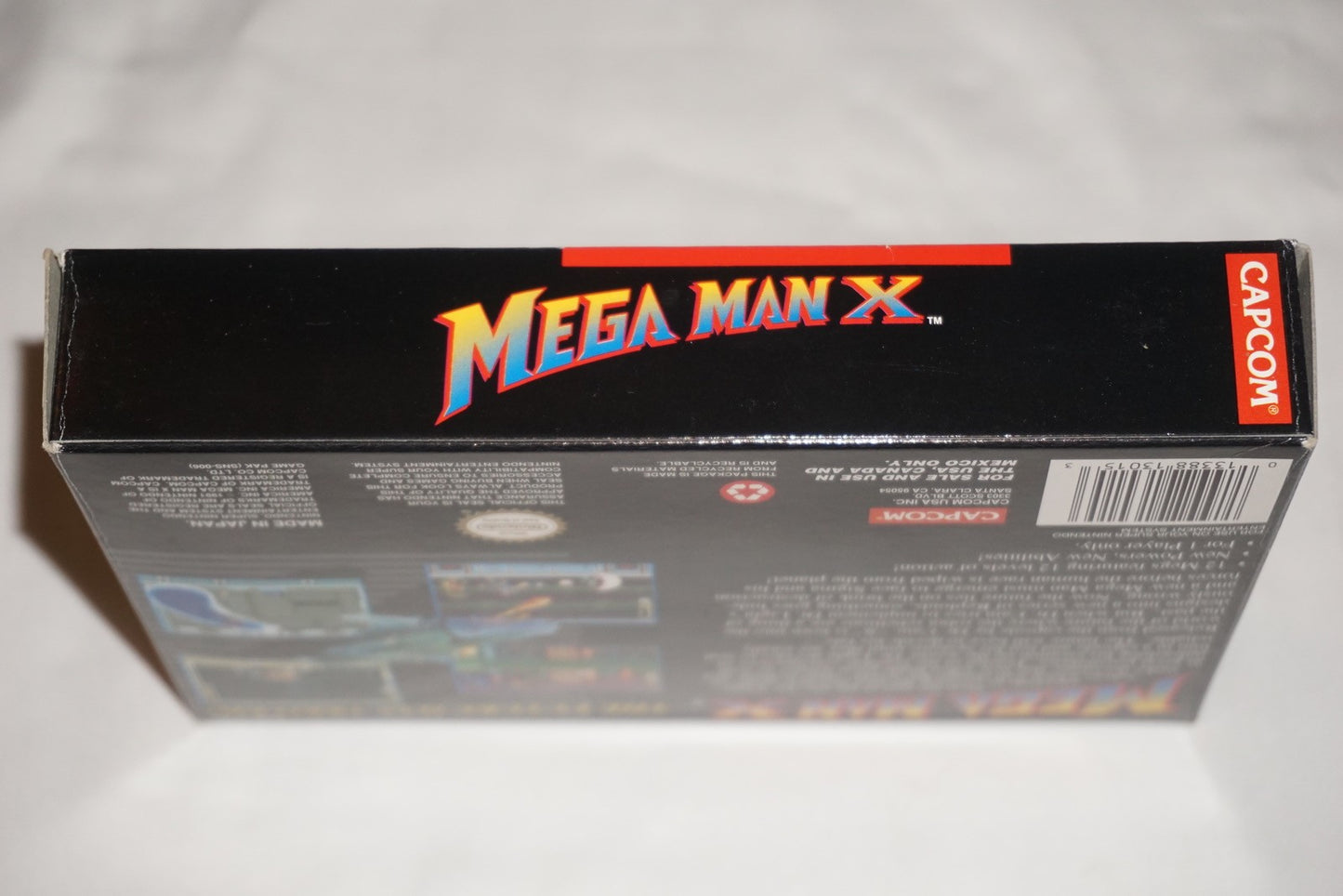 Mega Man X MIJ Made in Japan (Super Nintendo SNES) Complete in Box CIB