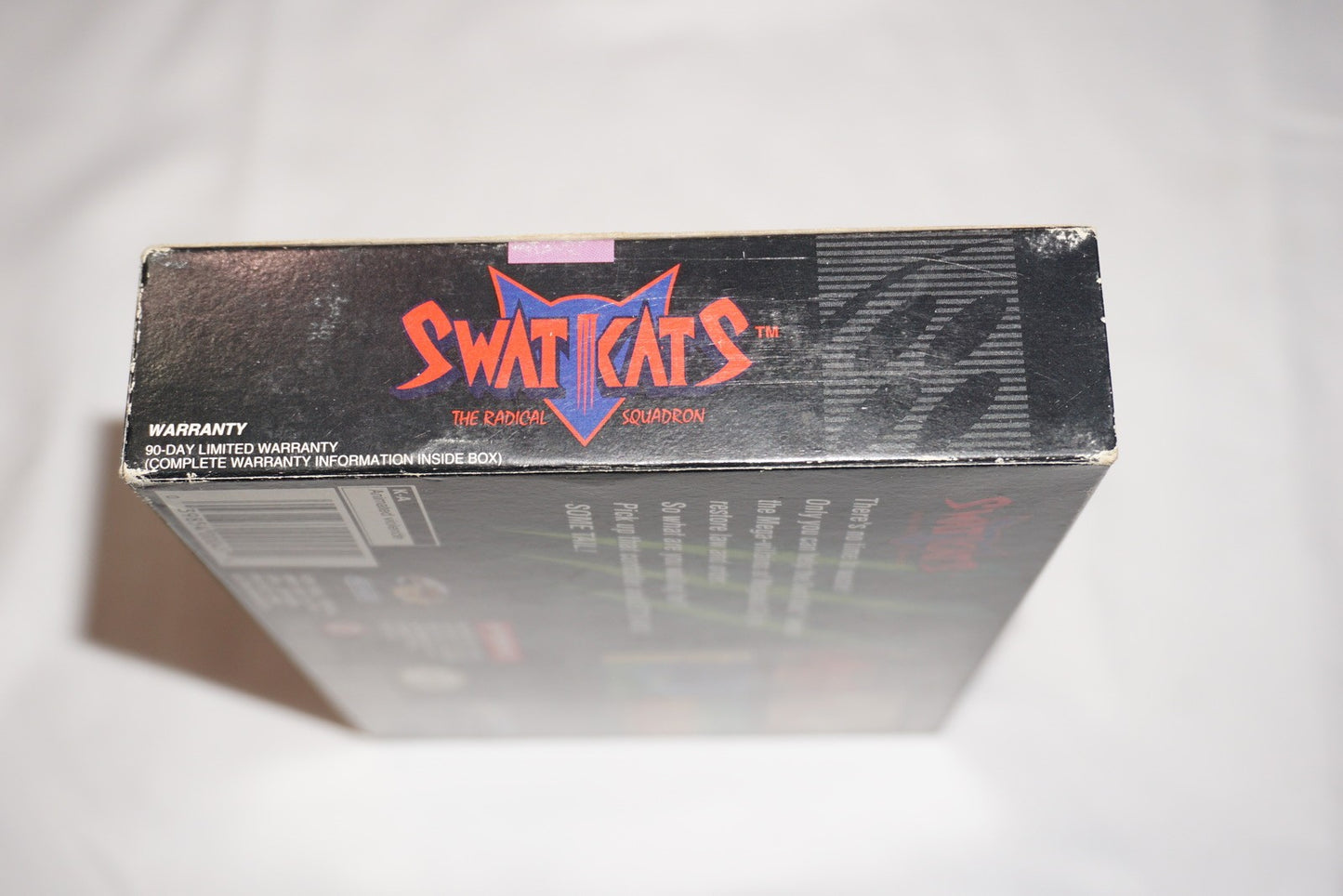 Swat Kats (Super Nintendo SNES) with Box No Manual