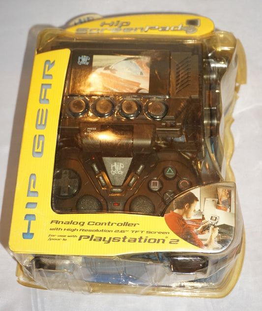 Analog Controller HipGear (Sony Playstation 2 ps2) NEW Sealed w/ 2.5" Screen