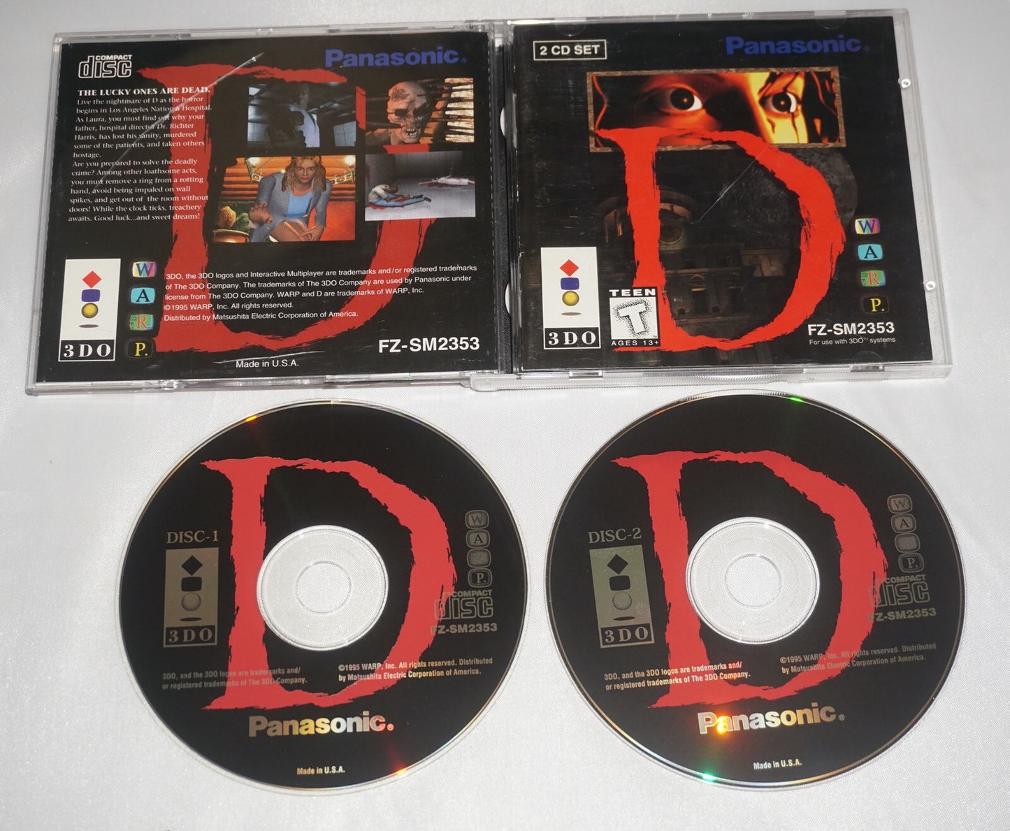 D (Panasonic 3do) Complete in Case
