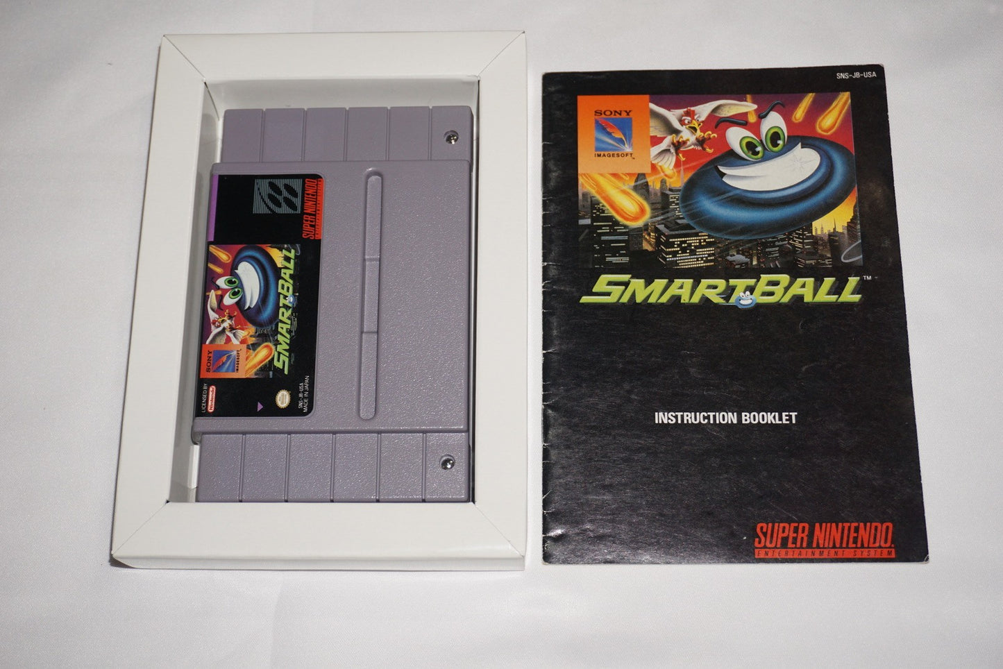 Smartball (Super Nintendo SNES) Complete in Box CIB
