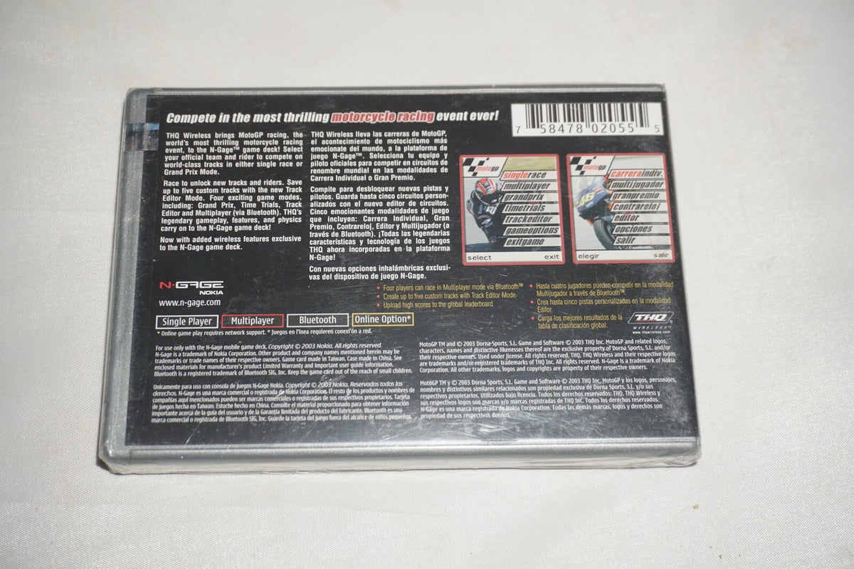 Motogp (Nokia N Gage) NEW Sealed