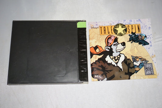 Talespin (Turbo Grafx 16 Turbografx tg16) Case & Manual ONLY NO GAME