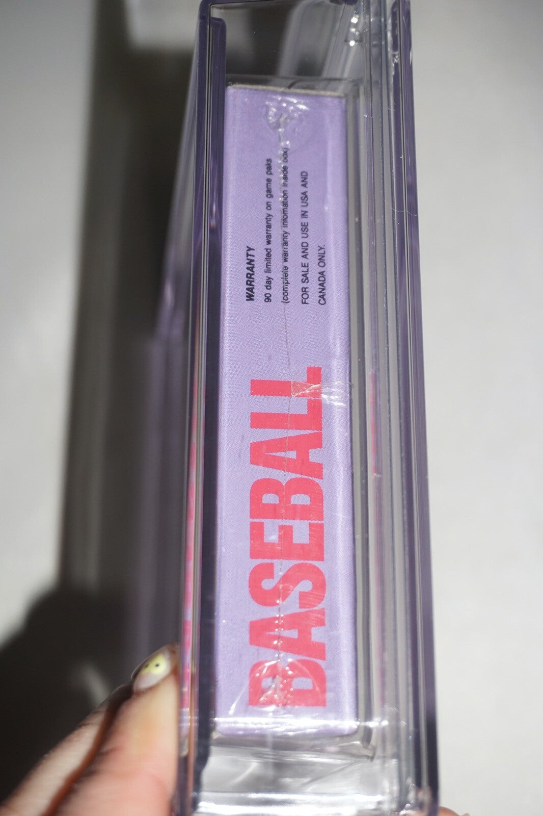 Baseball (Nintendo Game Boy Gameboy) CGC 9.8 A+ NEW Sealed