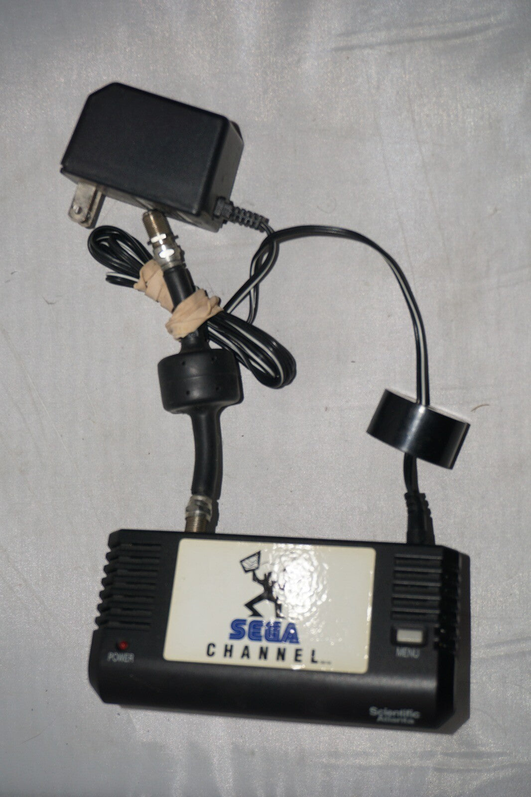 Sega Channel (Sega Genesis) w/ Power Cord & Adapter