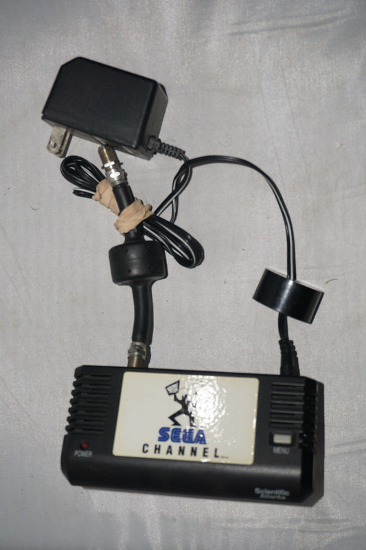 Sega Channel (Sega Genesis) w/ Power Cord & Adapter