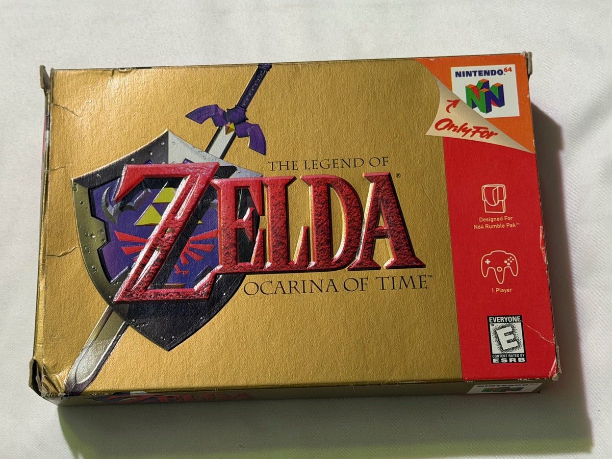 Legend of Zelda Ocarina of Time (Nintendo 64 N64) Complete CIB