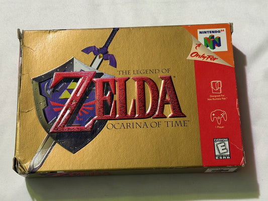 Legend of Zelda Ocarina of Time (Nintendo 64 N64) Complete CIB