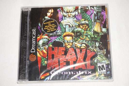 Heavy Metal Geomatrix (Sega Dreamcast) NEW Factory Sealed