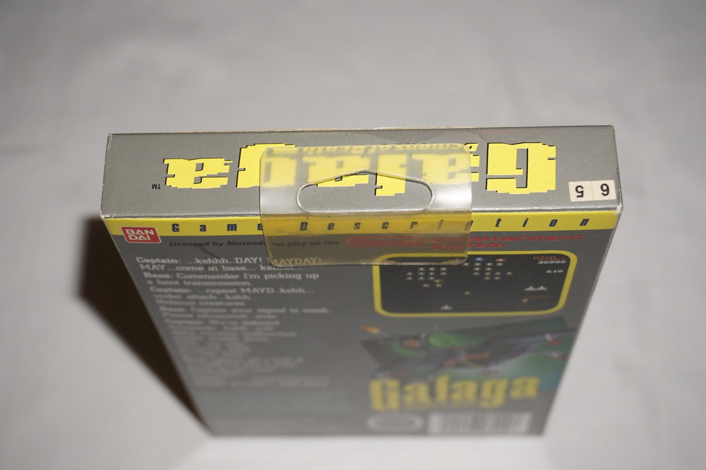 Galaga Demons of Death (Nintendo NES) Complete in Box CIB