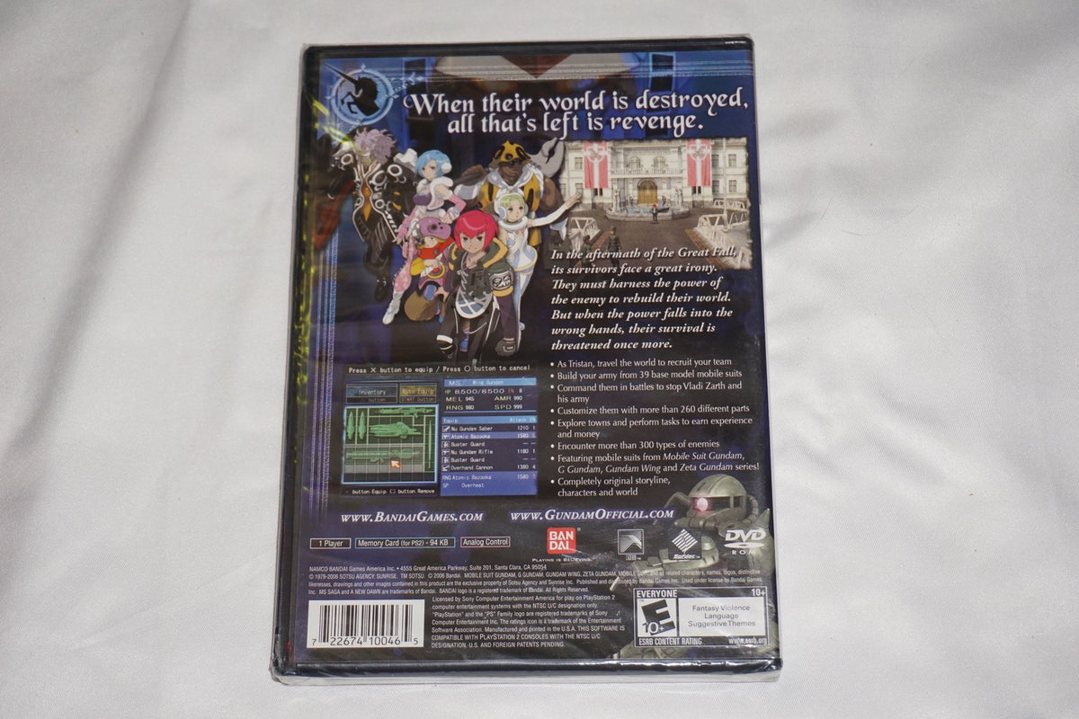 Ms Saga (Sony Playstation 2 ps2) NEW Sealed