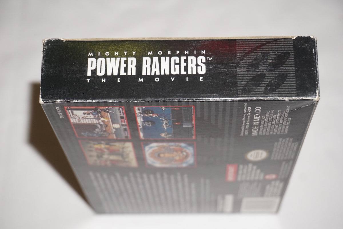 Mighty Morphin Power Rangers: Movie (Super Nintendo SNES) Complete in Box CIB