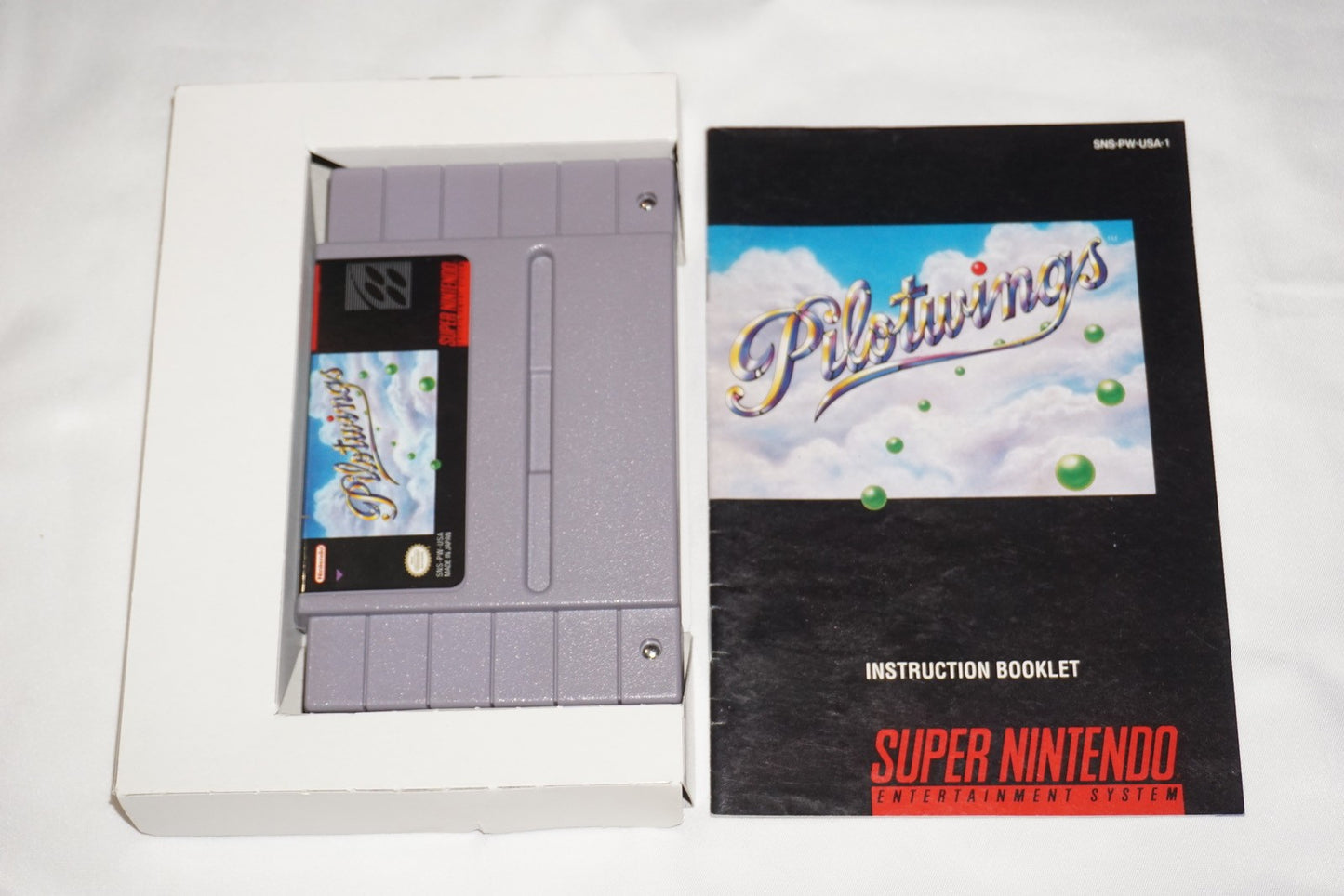 Pilotwings Pilot Wings (Super Nintendo SNES) Complete in Box CIB