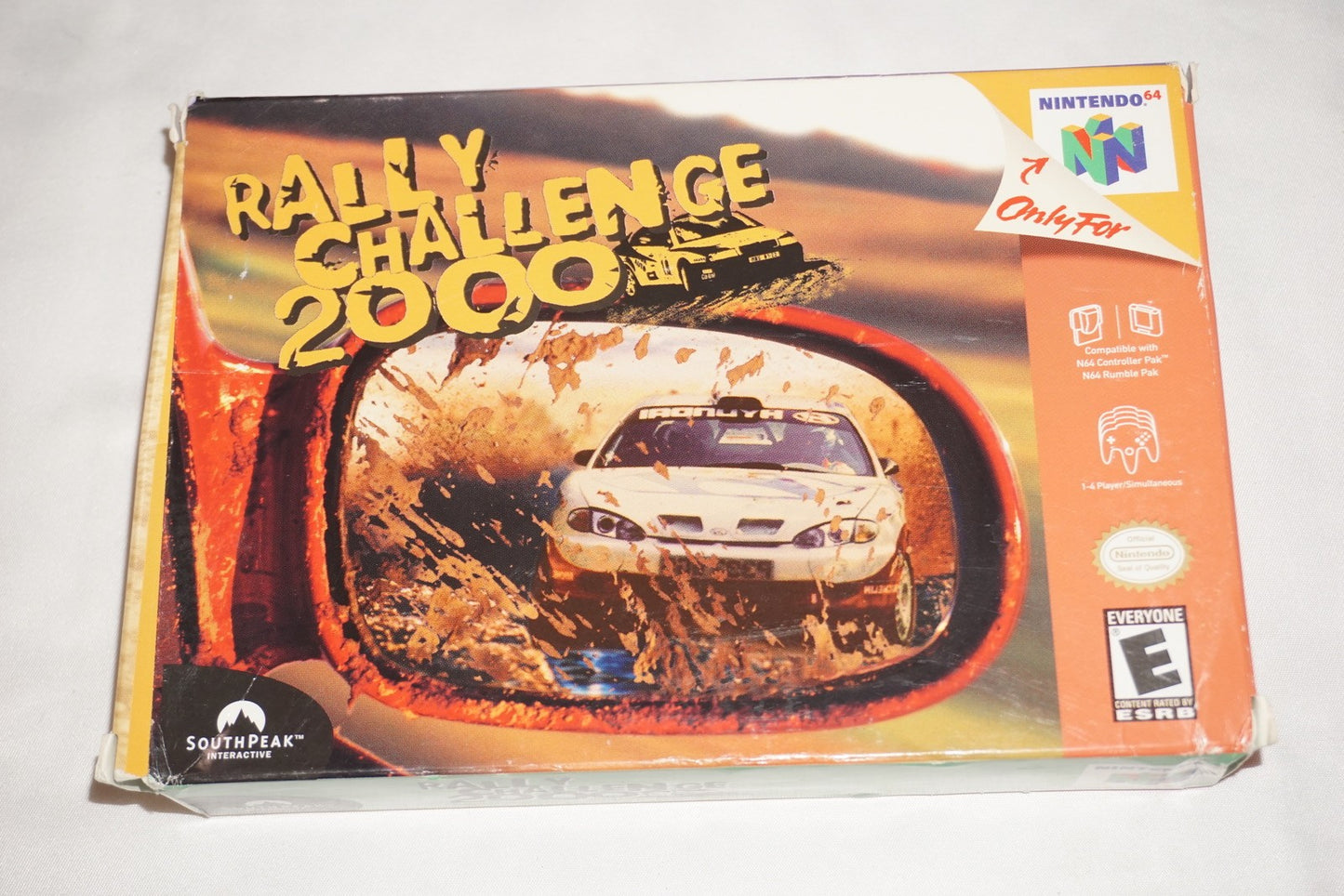 Rally Challenge 2000 (Nintendo 64 N64) Complete in Box CIB