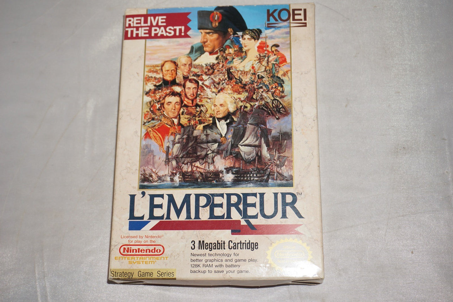 L'empereur (Nintendo NES) Complete in Box w/ Poster CIB