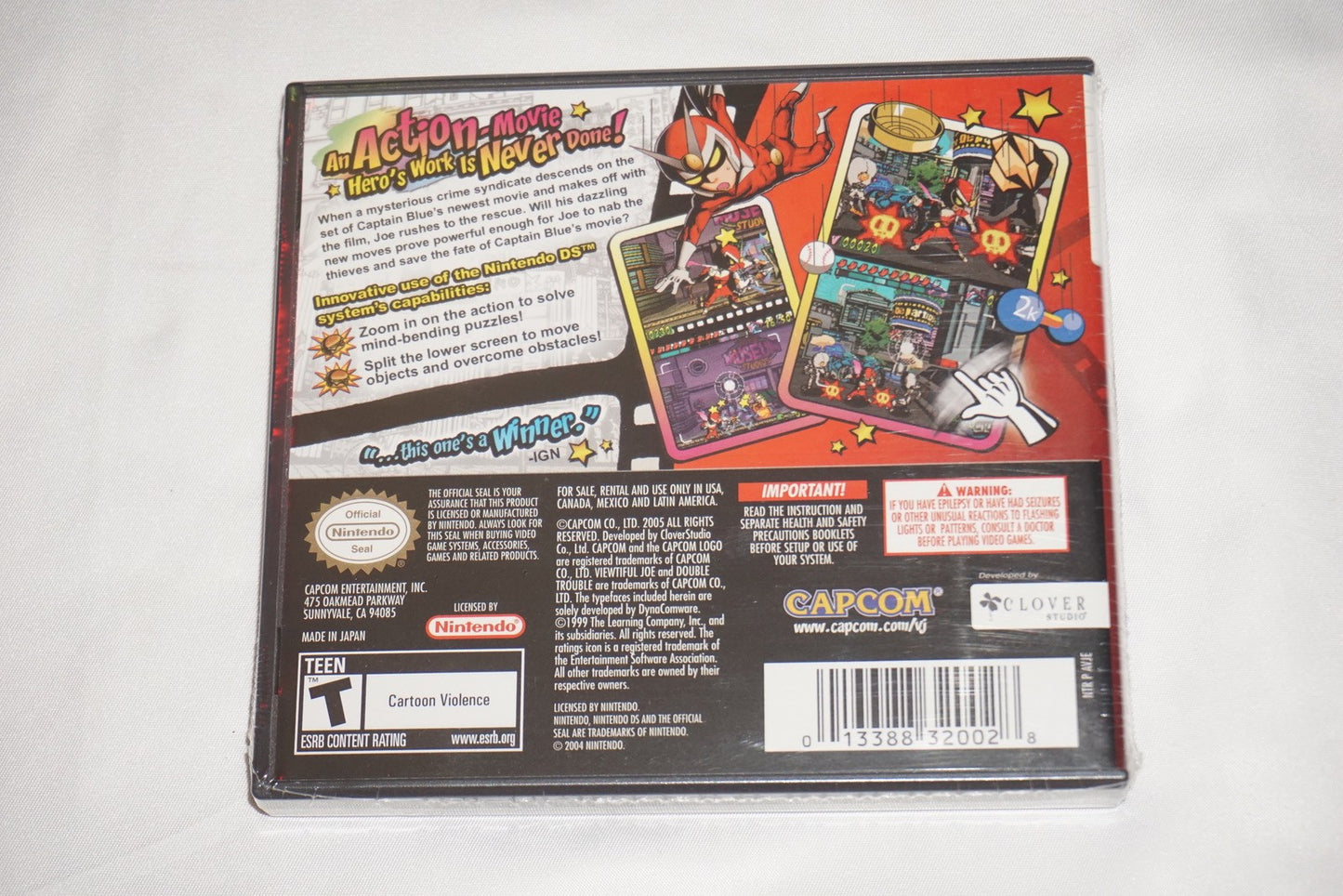 Viewtiful Joe Double Trouble (Nintendo DS) NEW Sealed