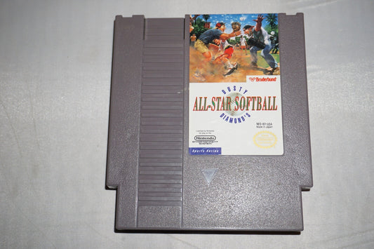 Dusty Diamond's All-Star Softball  (Nintendo NES) Cart Only