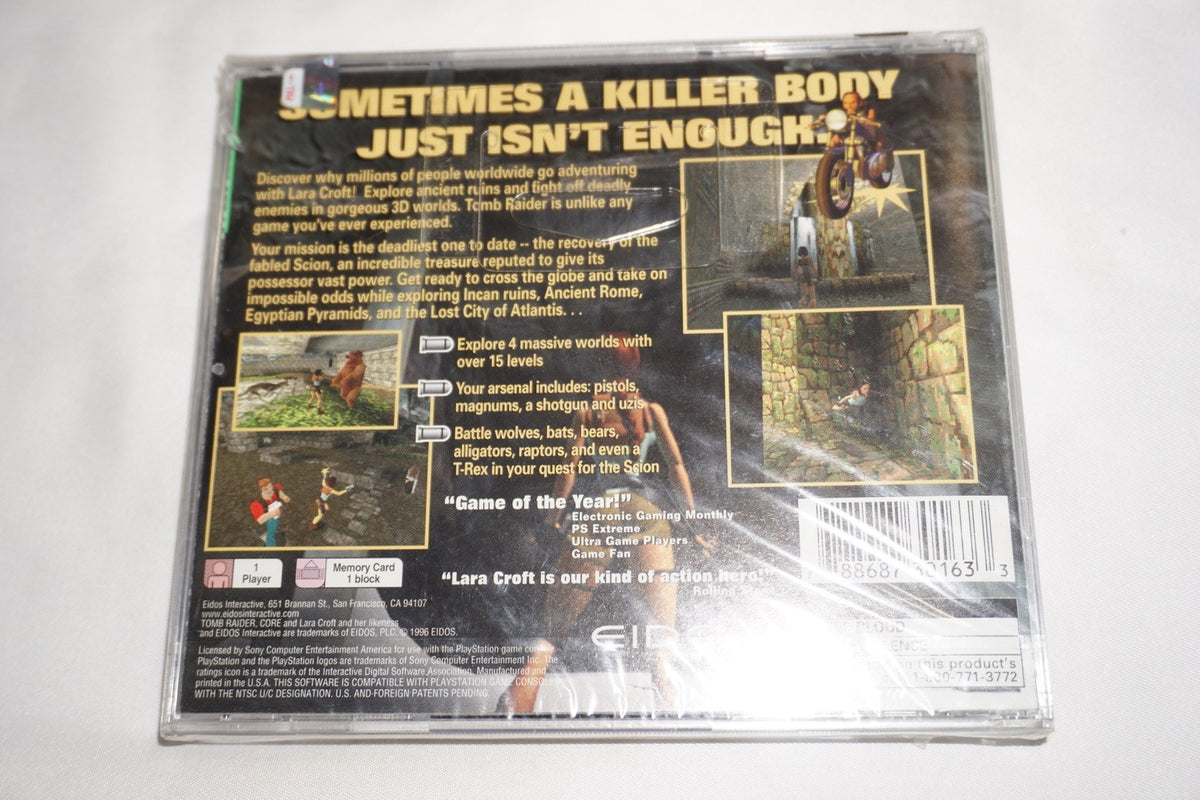 Tomb Raider 1 GH (Sony Playstation 1 ps1) NEW Sealed