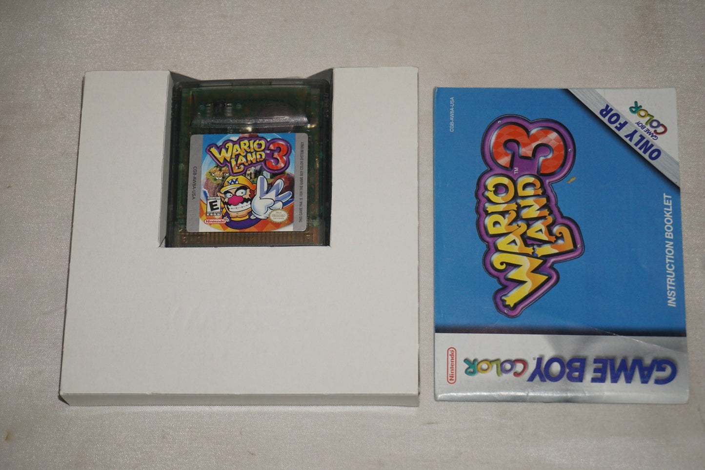 Wario Land 3 (Nintendo Gameboy Color Game Boy GB) Complete CIB