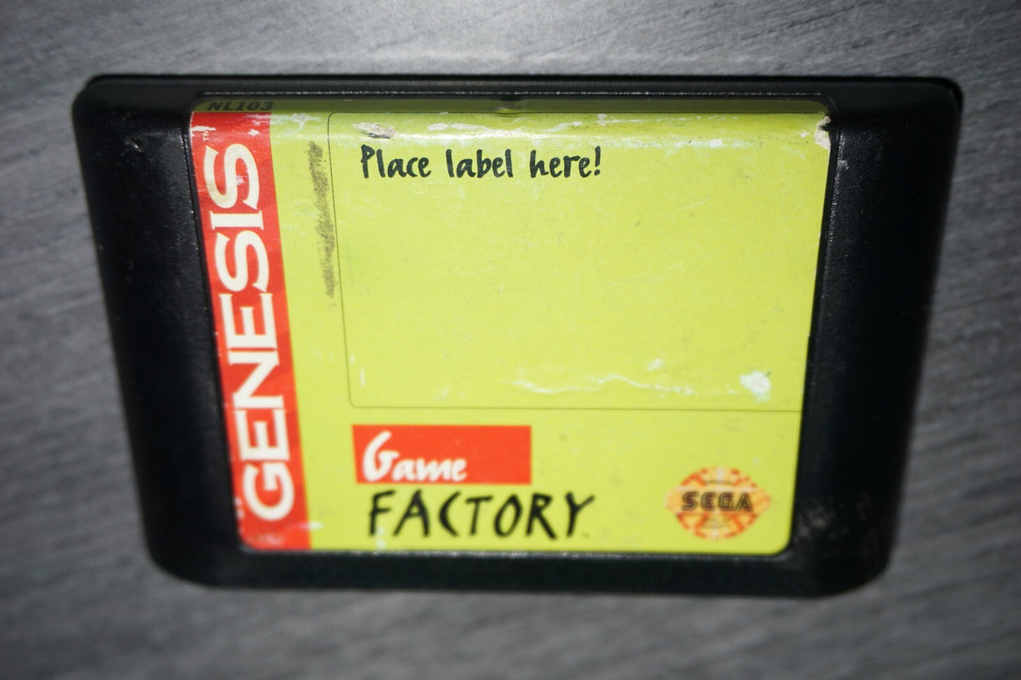 Game Factory Green (Sega Genesis) Cart Only No Sticker