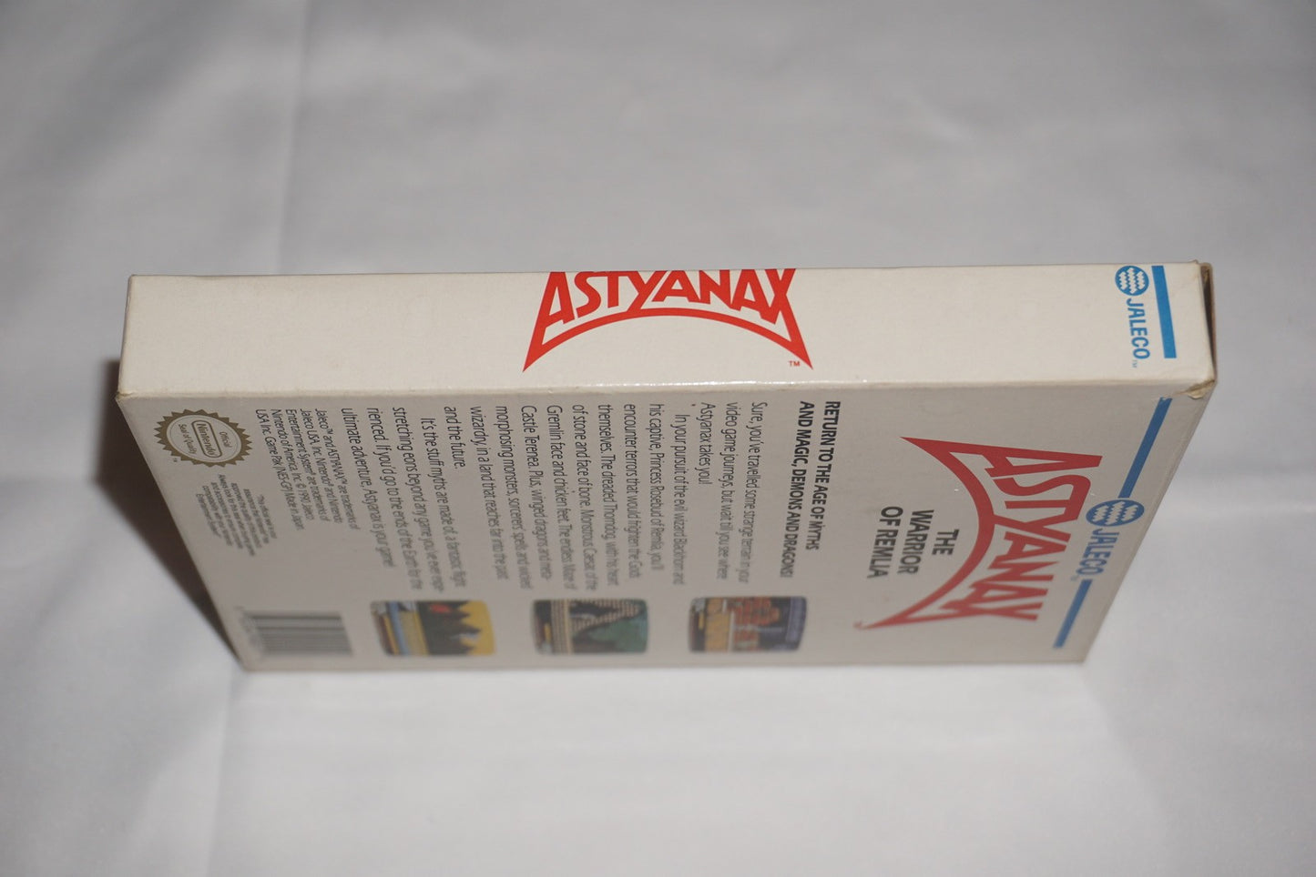 Astyanax (Nintendo NES) Complete in Box w/ Reg Card CIB