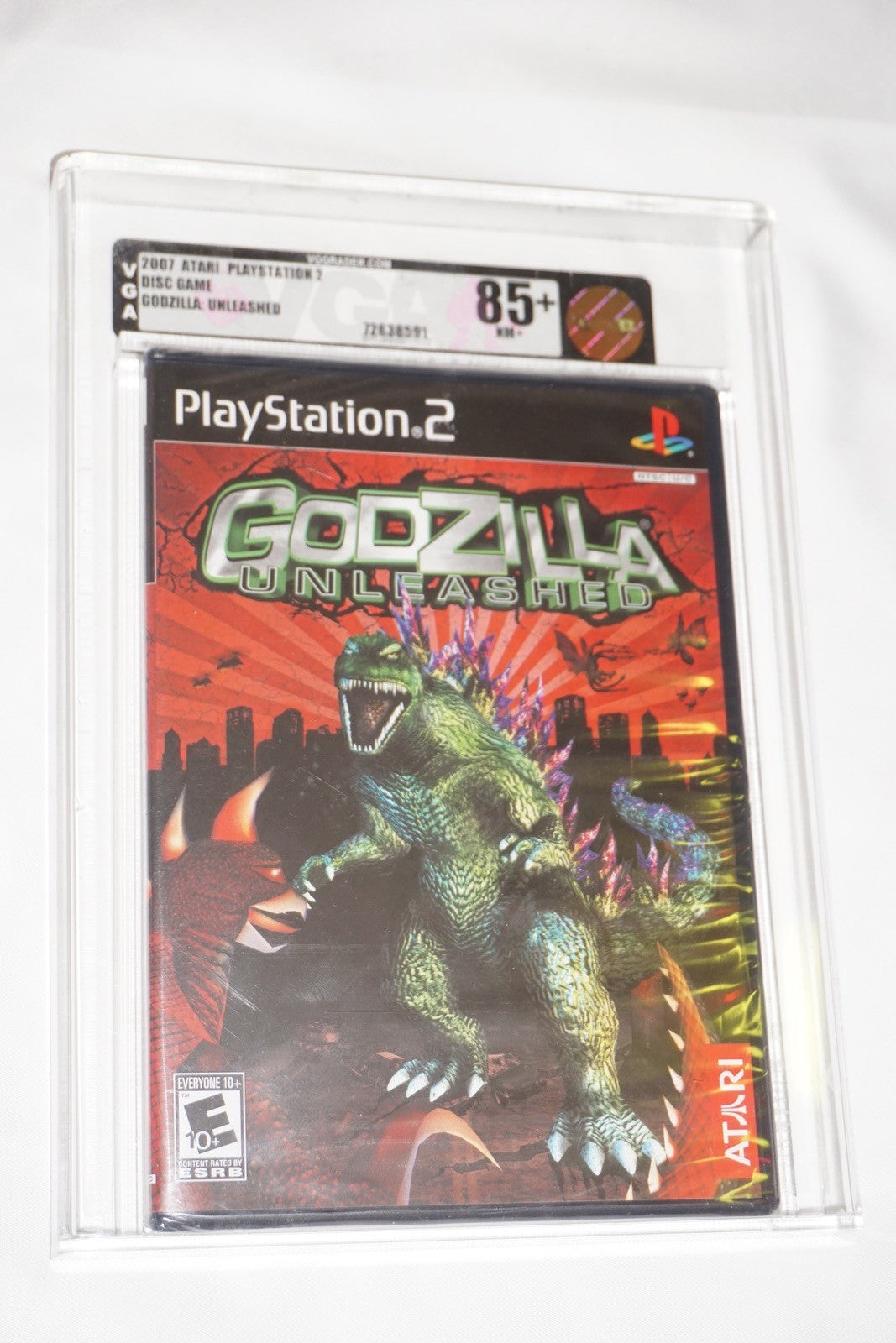 Gozilla Unleashed (Sony Playstation 2 ps2) NEW Sealed VGA 85+