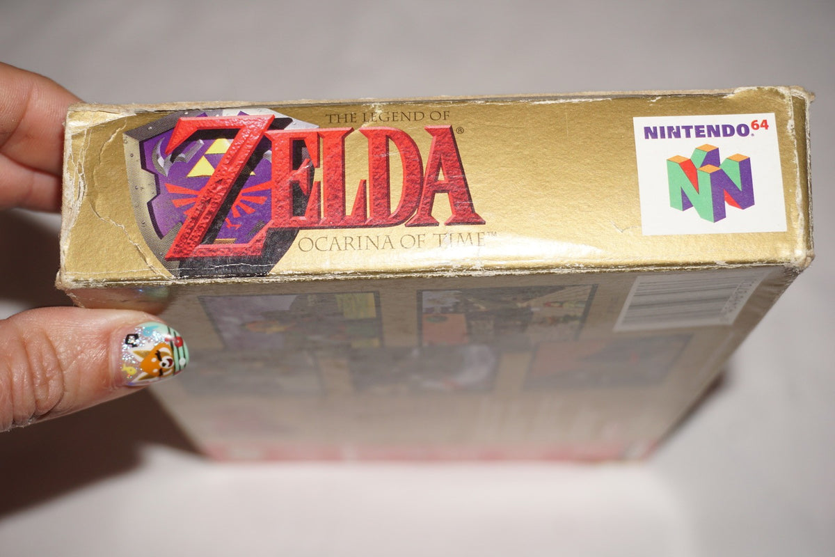 Legend of Zelda Ocarina of Time Collector's Gold (Nintendo 64 N64) Complete CIB