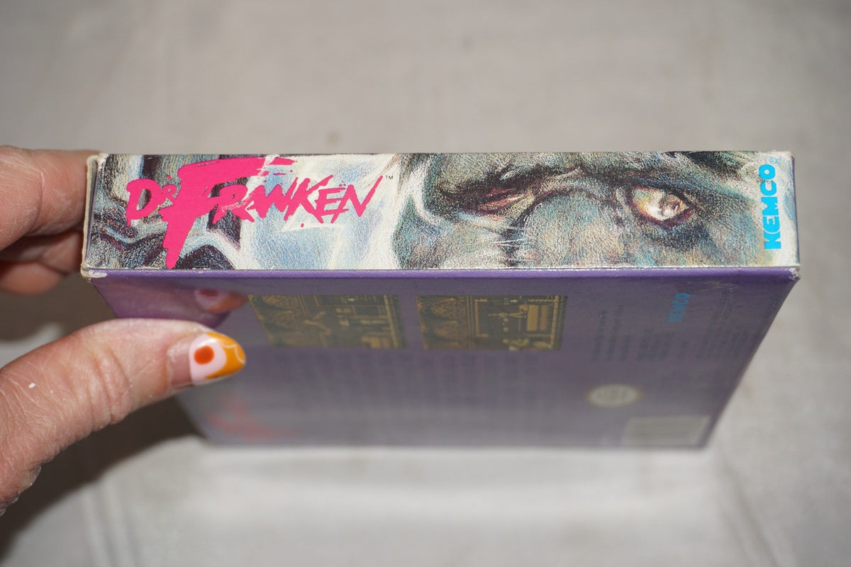 Dr Franken (Nintendo Gameboy Game Boy GB) Complete w/ Reg Card CIB Authentic