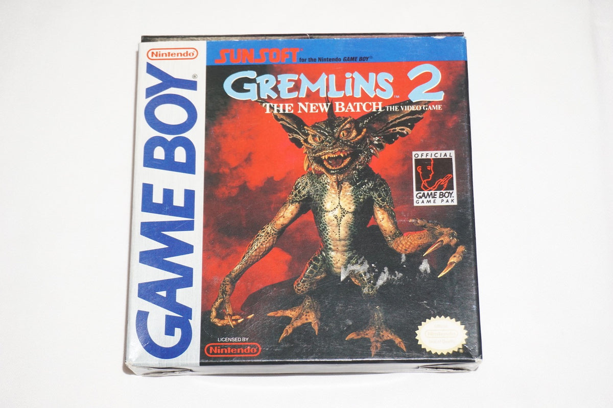 Gremlins 2 (Nintendo Game Boy Gameboy) Complete in Box CIB