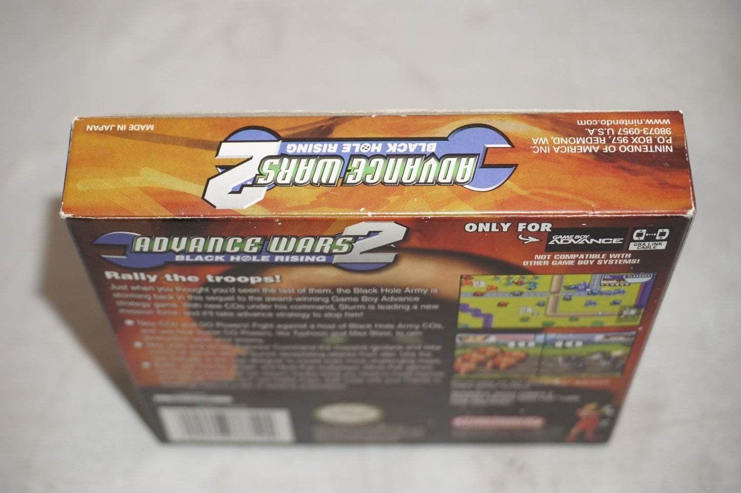 Advance Wars 2 (Gameboy Advance GBA Game Boy) Complete CIB Authentic