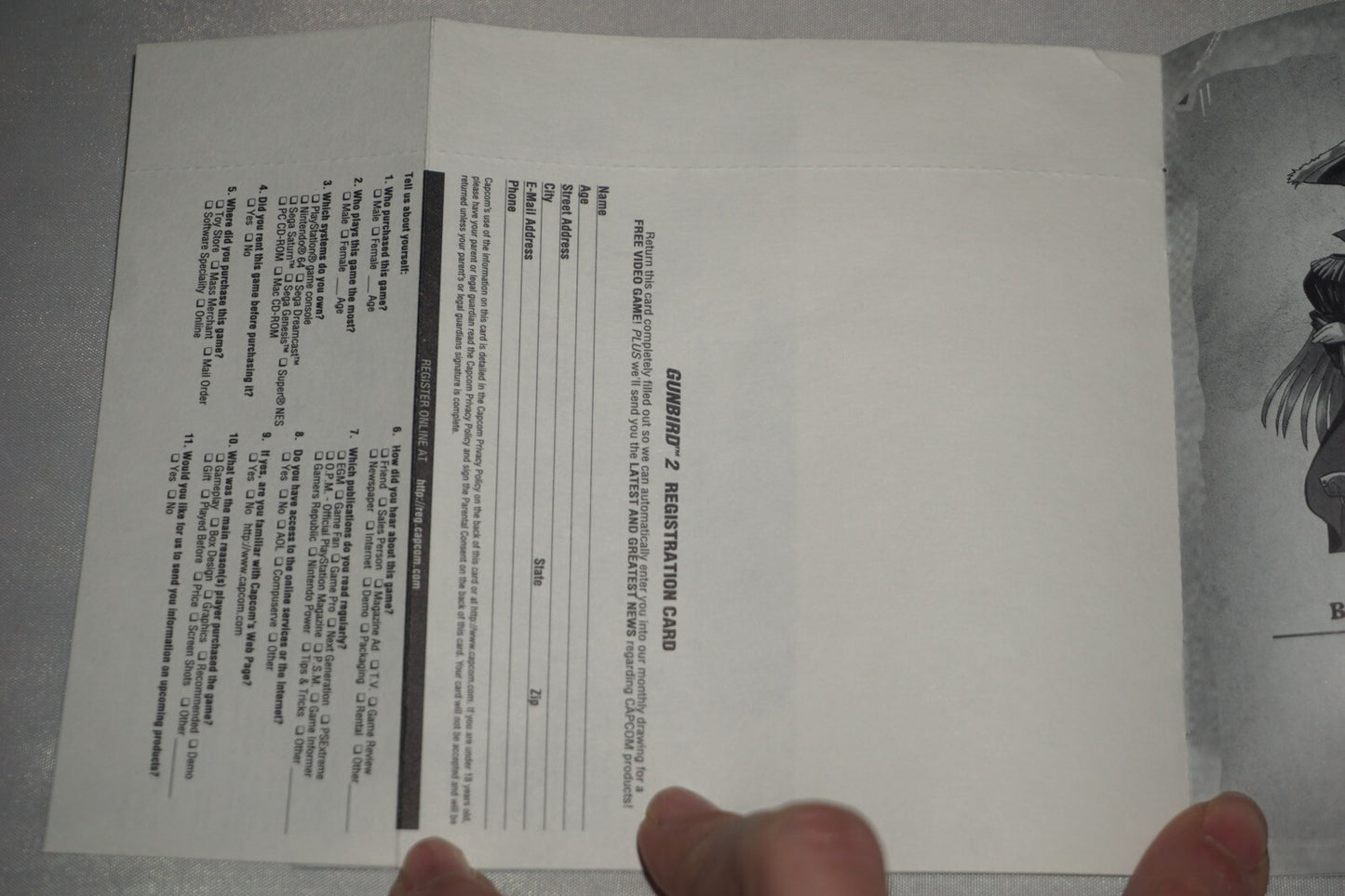 Gunbird 2 (Sega Dreamcast) Complete w/ Reg Card