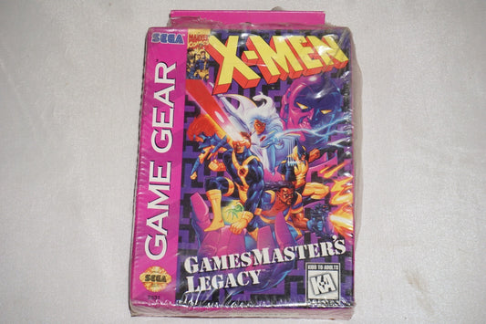 X-men Gamesmaster's Legacy (Sega Game Gear) NEW Factory Sealed