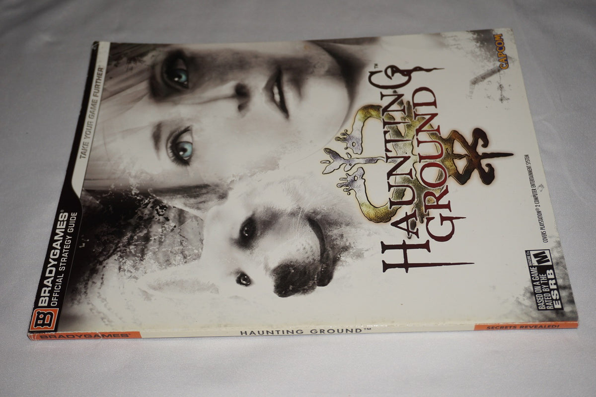 Haunting Ground Official Brady Strategy Guide Playstation 2 ps2