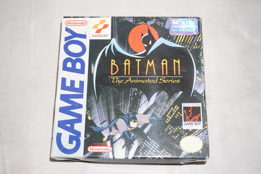 Batman Animated Series (Nintendo Gameboy Game Boy GB) Complete CIB Authentic