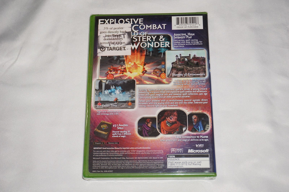 Nightcaster (Microsoft Xbox) NEW Sealed